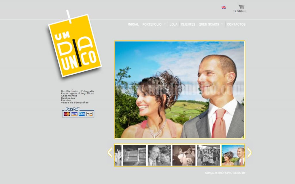 Um dia Único - Fotografia